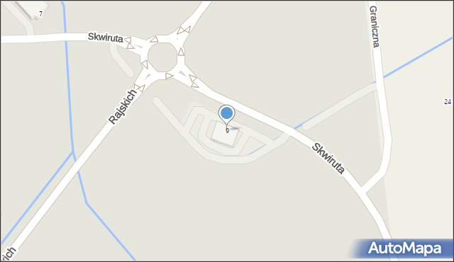 Bochnia, Skwiruta Józefa, ks., 9, mapa Bochni