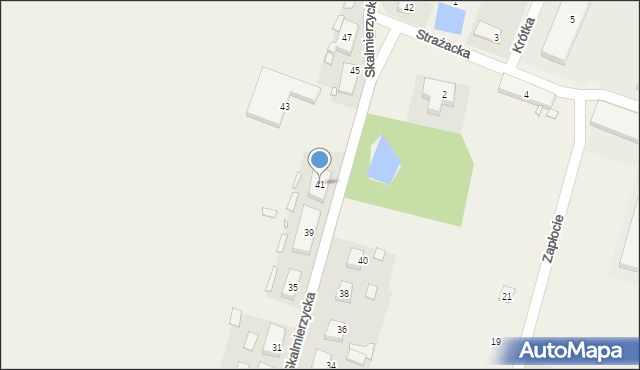 Boczków, Skalmierzycka, 41, mapa Boczków