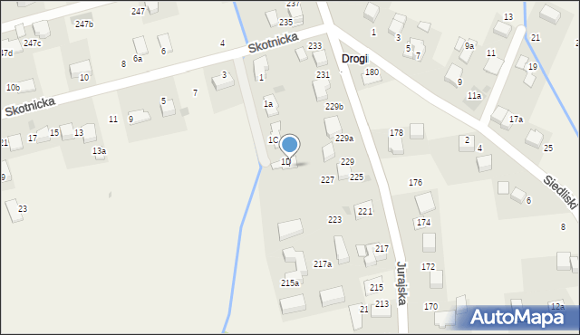 Bolechowice, Skotnicka, 1c, mapa Bolechowice