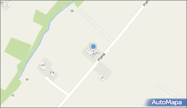 Bulowice, Skotnica, 101, mapa Bulowice