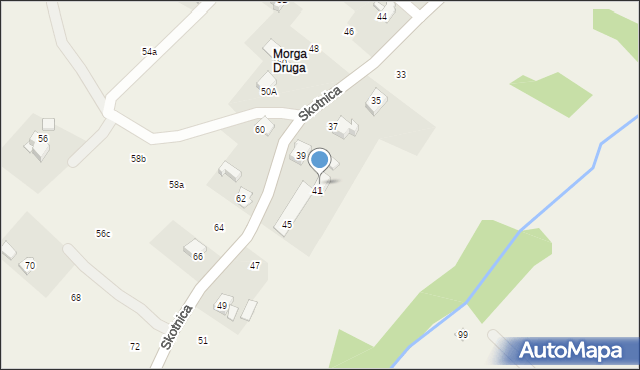 Bulowice, Skotnica, 43, mapa Bulowice