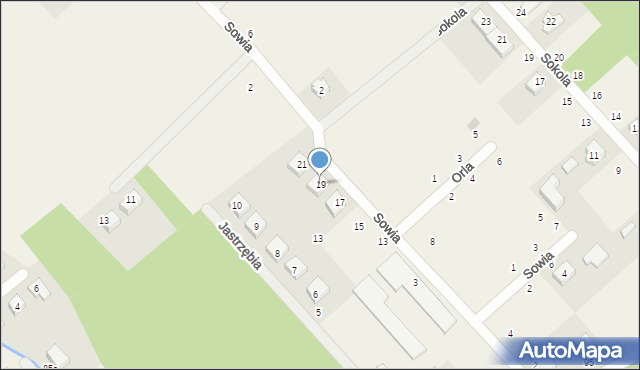 Chwałowice, Skowronkowa, 19, mapa Chwałowice