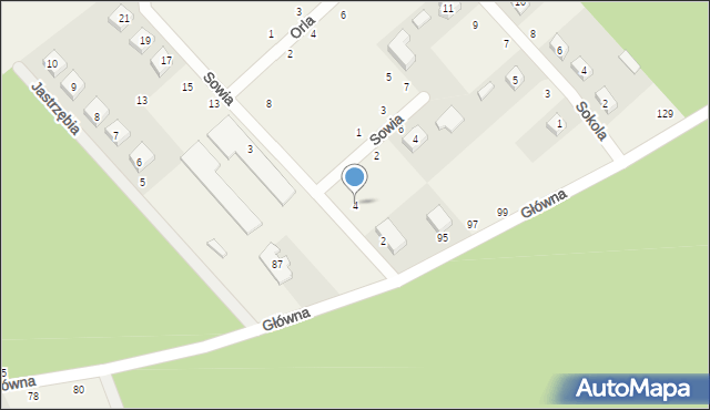 Chwałowice, Skowronkowa, 4, mapa Chwałowice