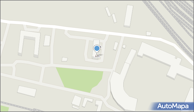 Czerwieńsk, Składowa, 12C, mapa Czerwieńsk