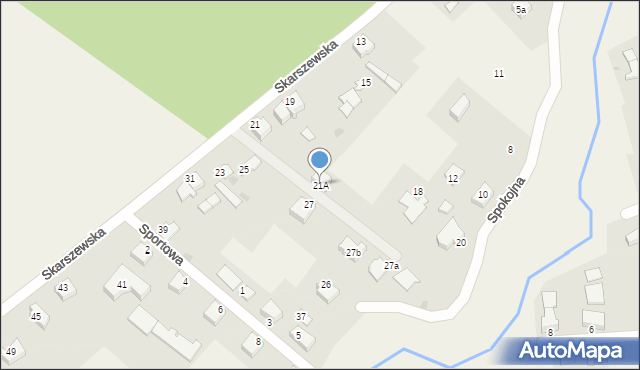 Dębnica Kaszubska, Skarszewska, 21A, mapa Dębnica Kaszubska