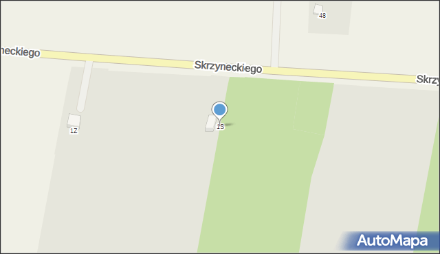 Dobre, Skrzyneckiego Jana, gen., 1S, mapa Dobre