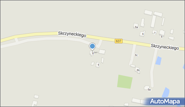 Dobre, Skrzyneckiego Jana, gen., 4, mapa Dobre