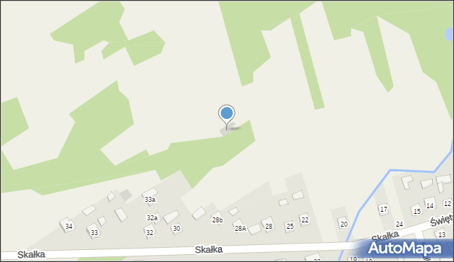 Gałęzice, Skałka, 33c, mapa Gałęzice