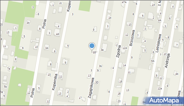 Gałków Mały, Skłodowskiej-Curie Marii, 7, mapa Gałków Mały