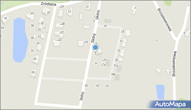 Gdańsk, Skóry Krzysztofa, prof., 9, mapa Gdańska