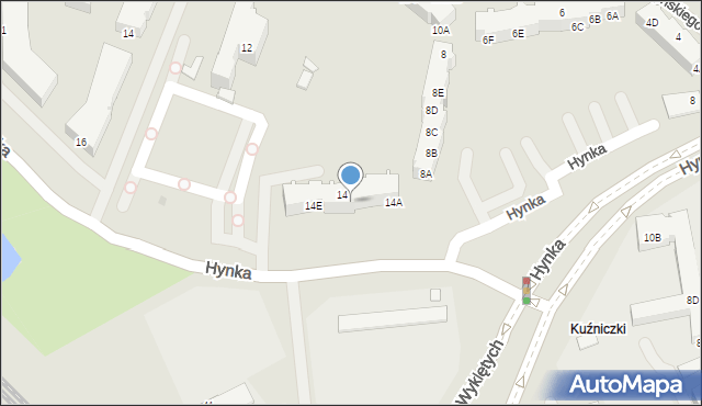 Gdańsk, Skarżyńskiego Stanisława, 14C, mapa Gdańska