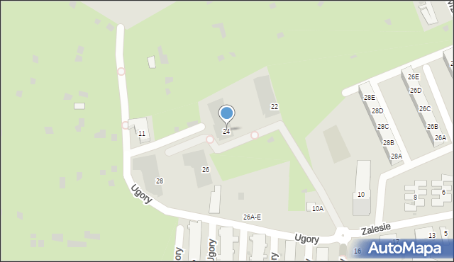 Gdańsk, Skiby, 24, mapa Gdańska