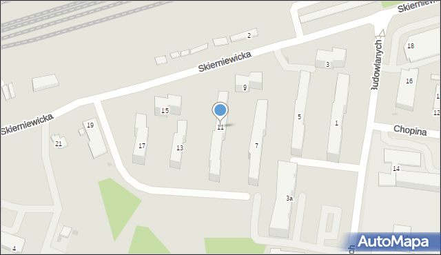 Góra Kalwaria, Skierniewicka, 11, mapa Góra Kalwaria