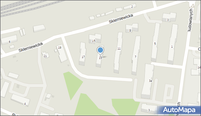 Góra Kalwaria, Skierniewicka, 13, mapa Góra Kalwaria