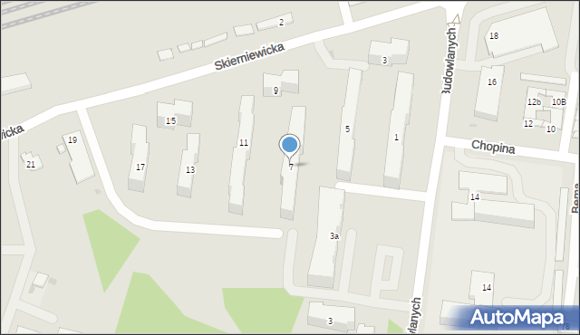 Góra Kalwaria, Skierniewicka, 7, mapa Góra Kalwaria