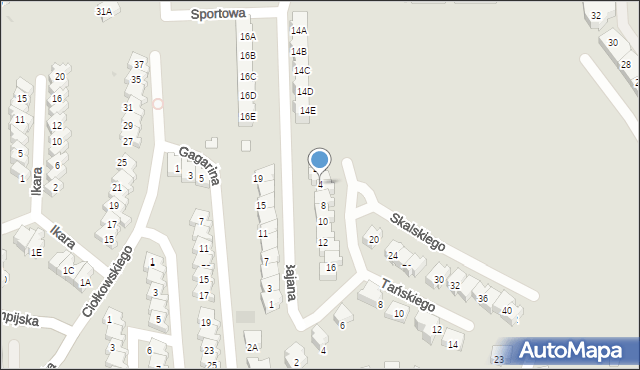 Gorzów Wielkopolski, Skalskiego Stanisława, gen., 4, mapa Gorzów Wielkopolski