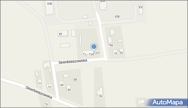 Grabowiec, Skierbieszowska, 73/8, mapa Grabowiec