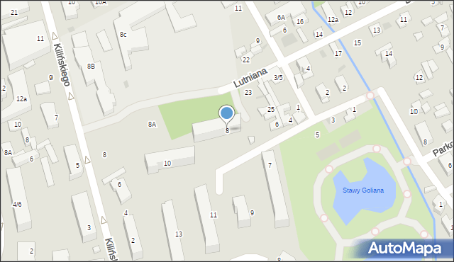 Grodzisk Mazowiecki, Skłodowskiej-Curie Marii, 8, mapa Grodzisk Mazowiecki