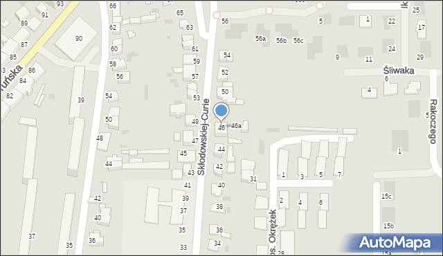 Inowrocław, Skłodowskiej-Curie Marii, 46, mapa Inowrocławia