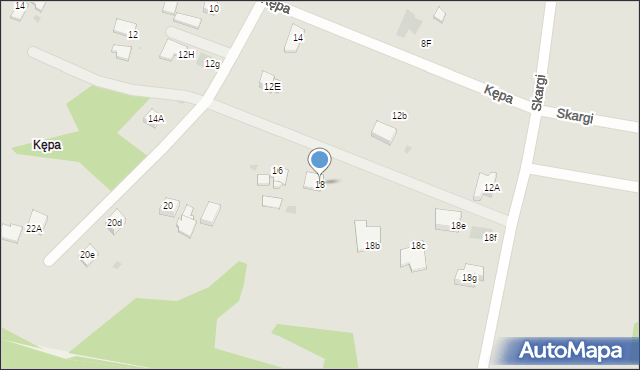 Jastrzębie-Zdrój, Skargi Piotra, ks., 18, mapa Jastrzębie-Zdrój