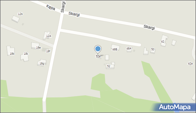 Jastrzębie-Zdrój, Skargi Piotra, ks., 52a, mapa Jastrzębie-Zdrój