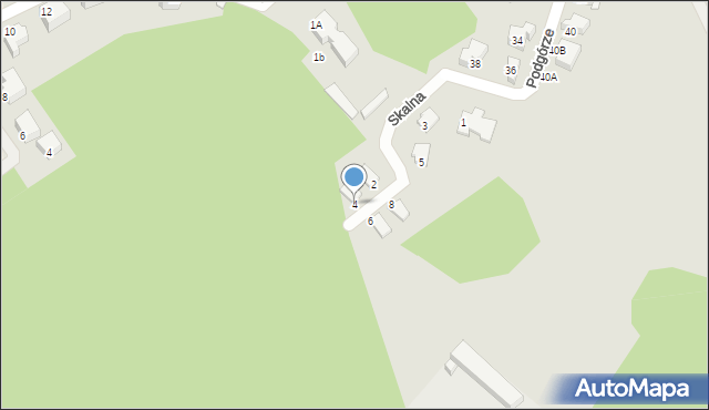 Jelenia Góra, Skalna, 4, mapa Jelenia Góra