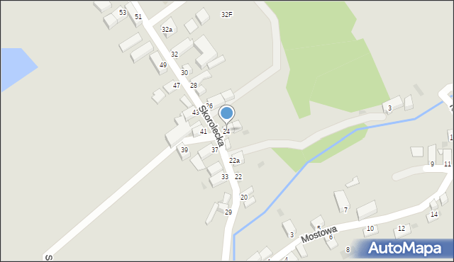 Kamieniec Ząbkowicki, Skorolecka, 24, mapa Kamieniec Ząbkowicki