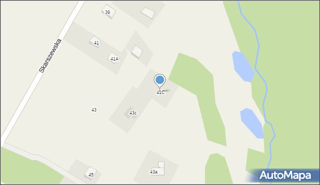 Kleszczewo, Skarszewska, 41C, mapa Kleszczewo