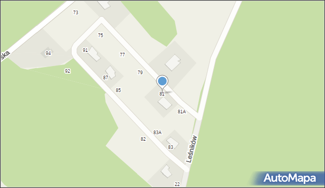 Kleszczewo, Skarszewska, 81, mapa Kleszczewo