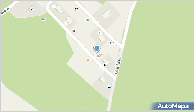 Kleszczewo, Skarszewska, 83A, mapa Kleszczewo