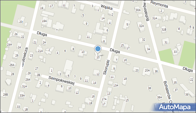 Kobyłka, Skorupki Ignacego Jana, ks., 10, mapa Kobyłka