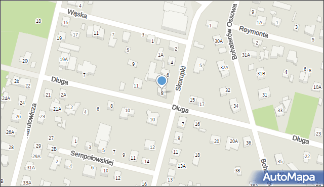 Kobyłka, Skorupki Ignacego Jana, ks., 8, mapa Kobyłka