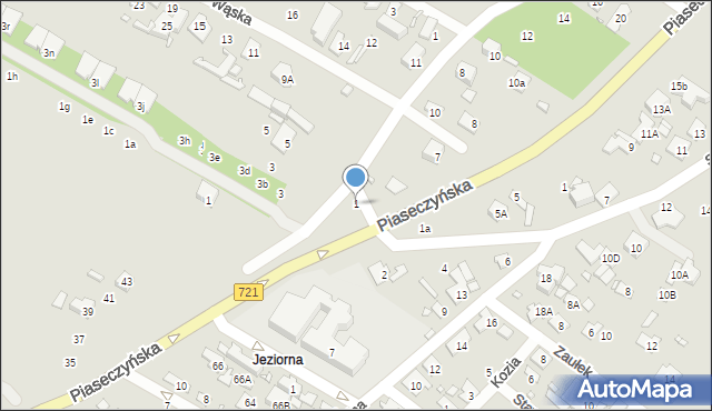 Konstancin-Jeziorna, Skolimowska, 1, mapa Konstancin-Jeziorna