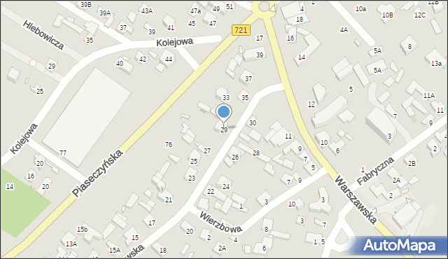Konstancin-Jeziorna, Skolimowska, 29, mapa Konstancin-Jeziorna