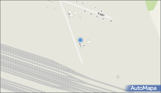 Korsze, Skłodowskiej-Curie Marii, 4b, mapa Korsze