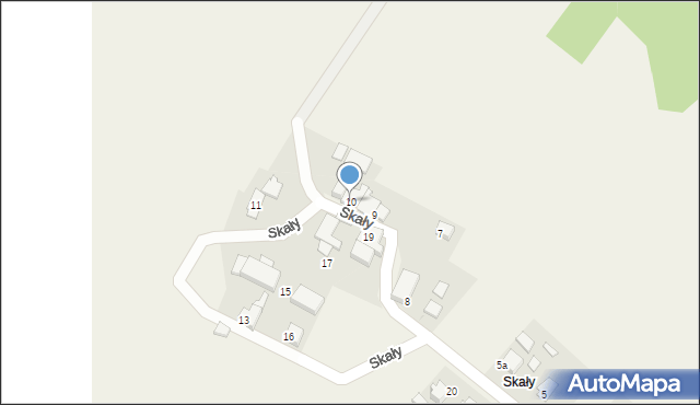 Kotulin, Skały, 10, mapa Kotulin