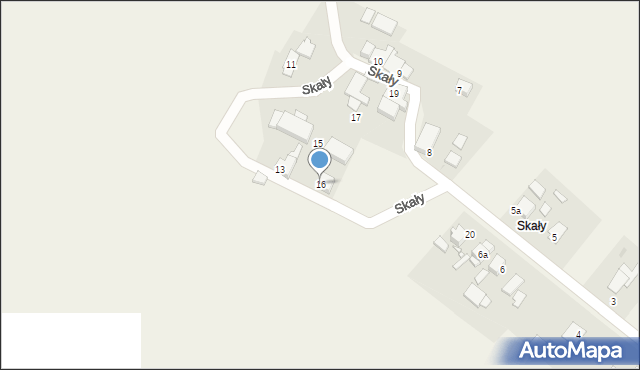 Kotulin, Skały, 16, mapa Kotulin