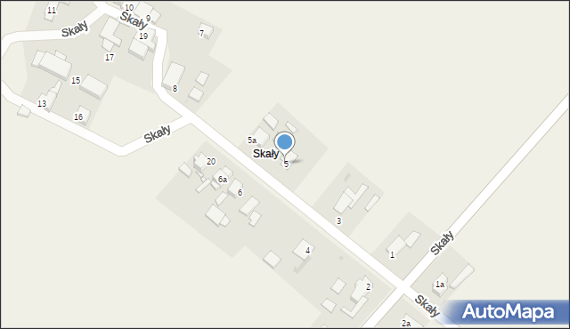 Kotulin, Skały, 5, mapa Kotulin