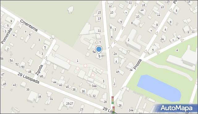 Kutno, Skłodowskiej-Curie Marii, 5, mapa Kutno