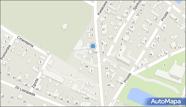 Kutno, Skłodowskiej-Curie Marii, 9, mapa Kutno