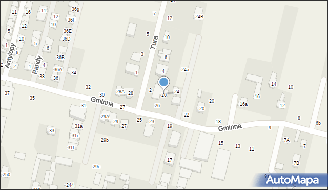 Lesznowola, Skłodowskiej-Curie Marii, 26, mapa Lesznowola