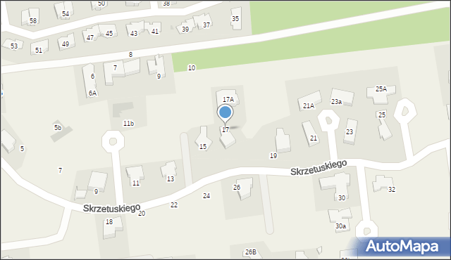 Lipków, Skrzetuskiego Jana, 17, mapa Lipków