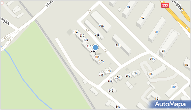 Lubin, Skłodowskiej-Curie Marii, 108, mapa Lubin