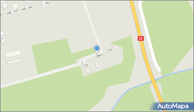 Lubliniec, Skłodowskiej-Curie Marii, 135, mapa Lubliniec