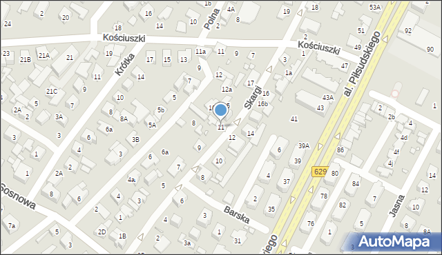 Marki, Skargi Piotra, ks., 11, mapa Marki