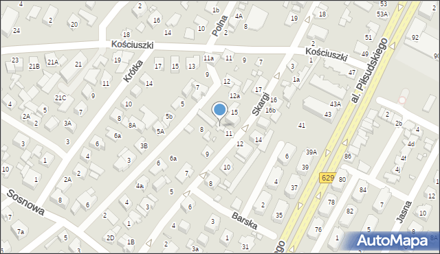 Marki, Skargi Piotra, ks., 13, mapa Marki