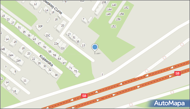 Marki, Skłodowskiej-Curie Marii, 41, mapa Marki