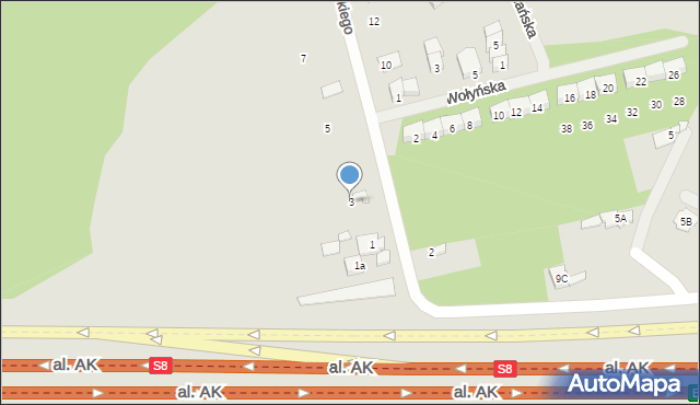 Marki, Skrzetuskiego Jana, 3, mapa Marki