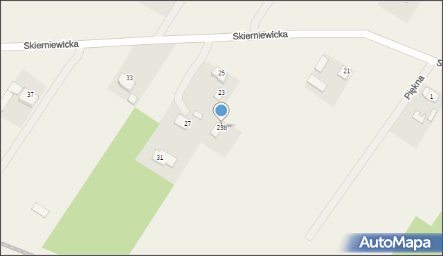 Marków-Towarzystwo, Skierniewicka, 23b, mapa Marków-Towarzystwo