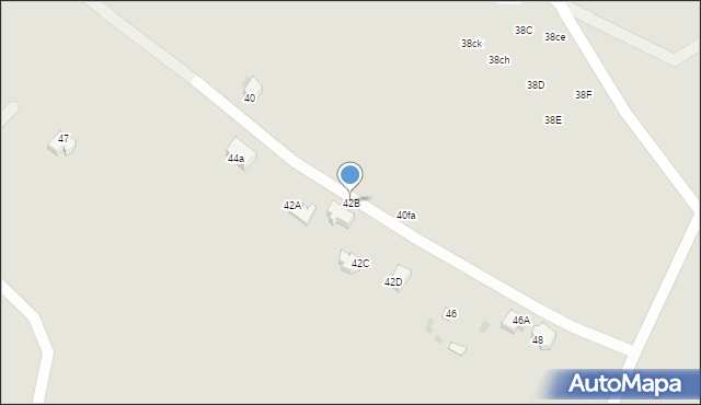 Mikołów, Skłodowskiej-Curie Marii, 42B, mapa Mikołów